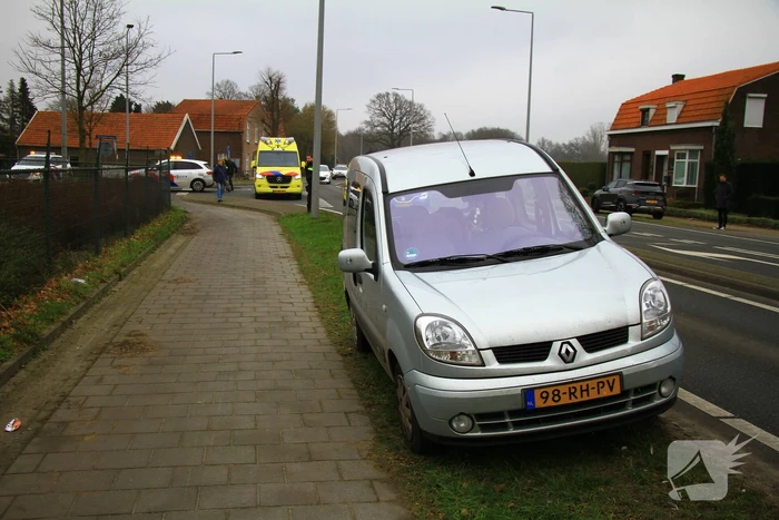 Fietser aangereden tijdens oversteken