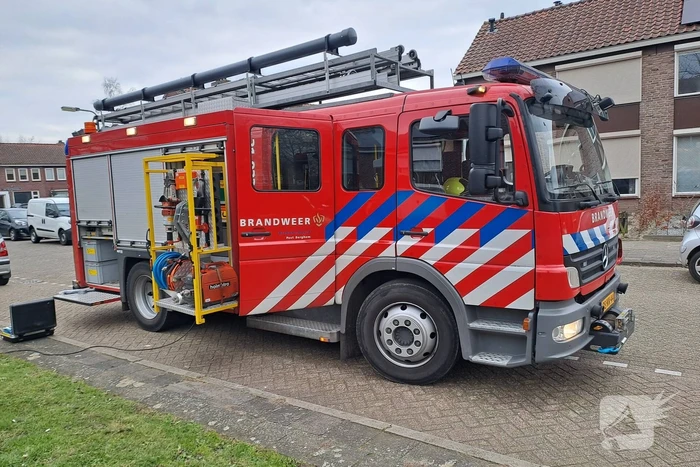 Gaslekkage door gestolen gasleidingen in woning