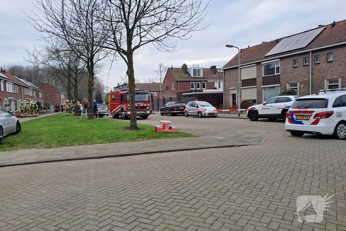 Gaslekkage door gestolen gasleidingen in woning