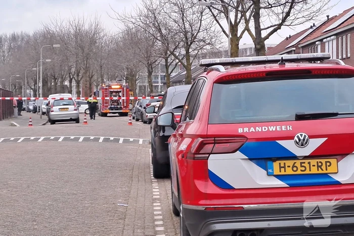 Gaslekkage door gestolen gasleidingen in woning