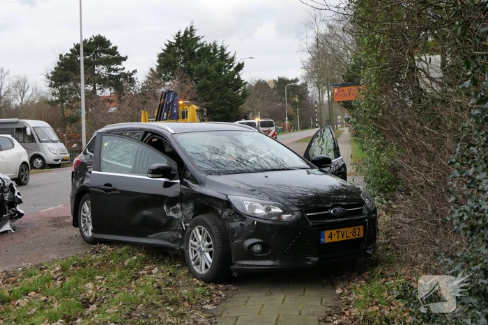 Afslaande automobilist te laat opgemerkt