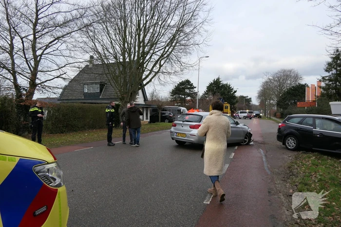 Afslaande automobilist te laat opgemerkt