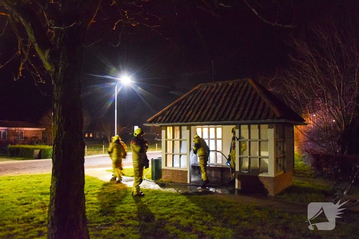 Brandweer ingezet voor brandstichting