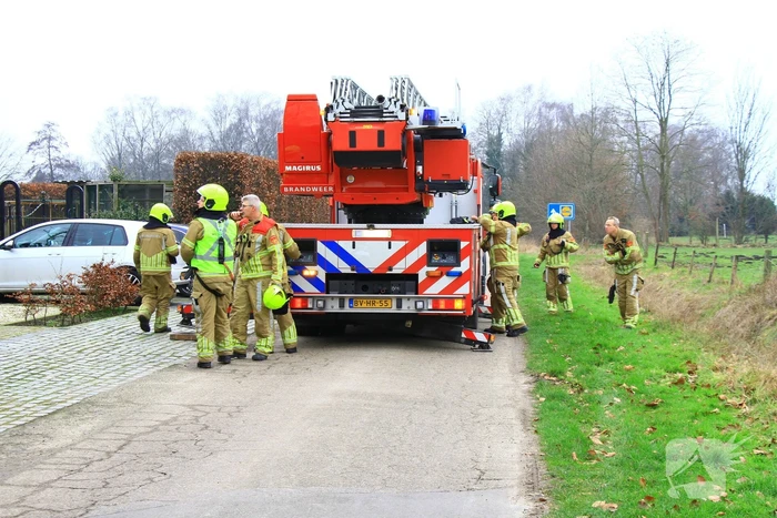 Schoorsteenbrand snel onder controle
