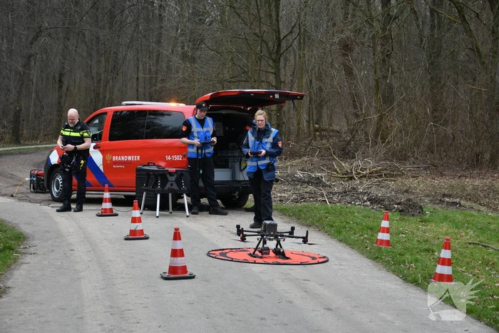 Helikopter en drone ingezet bij zoekactie naar vermiste 19-jarige jongen