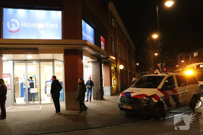 Overval op supermarkt Hoogvliet
