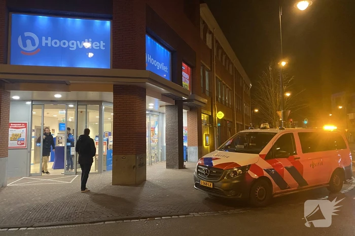 Overval op supermarkt Hoogvliet