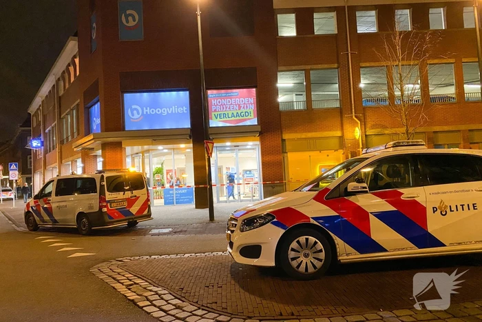 Overval op supermarkt Hoogvliet