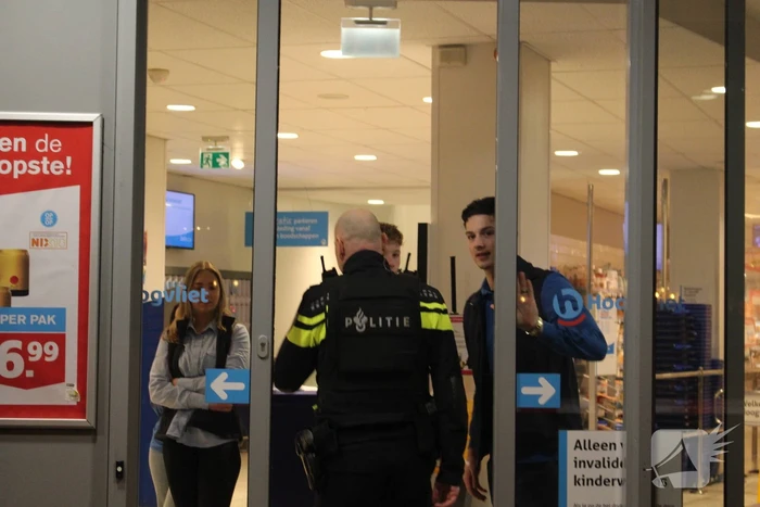 Overval op supermarkt Hoogvliet