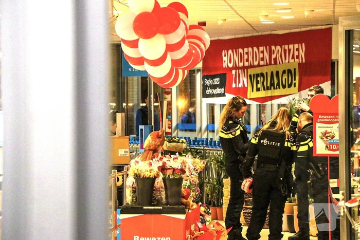 Overval op supermarkt Hoogvliet