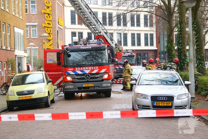 Veel schade bij brand in woning
