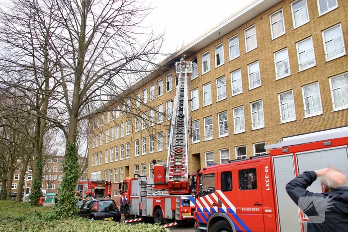 Veel schade bij brand in woning