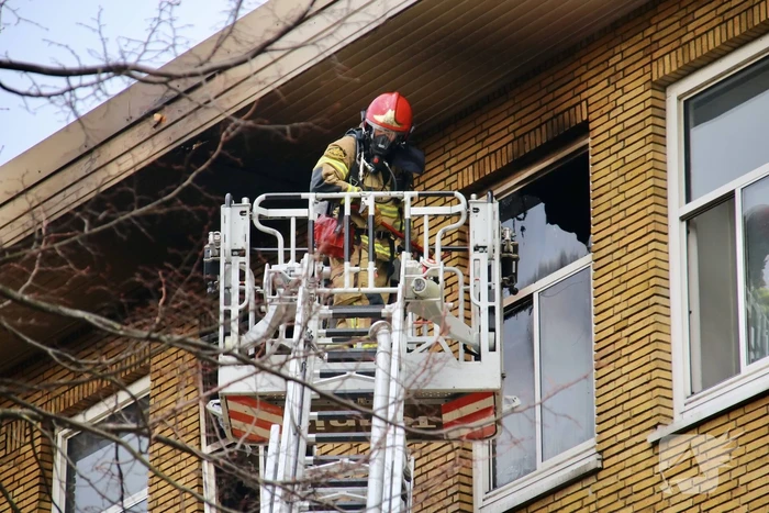 Veel schade bij brand in woning