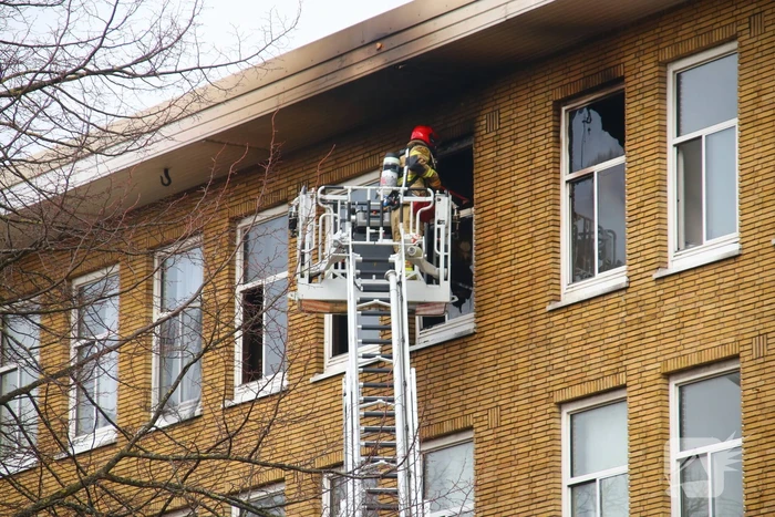 Veel schade bij brand in woning