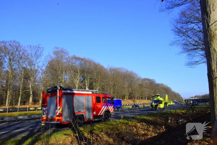 Zeer ernstig ongeval op snelweg