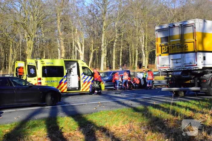 Zeer ernstig ongeval op snelweg