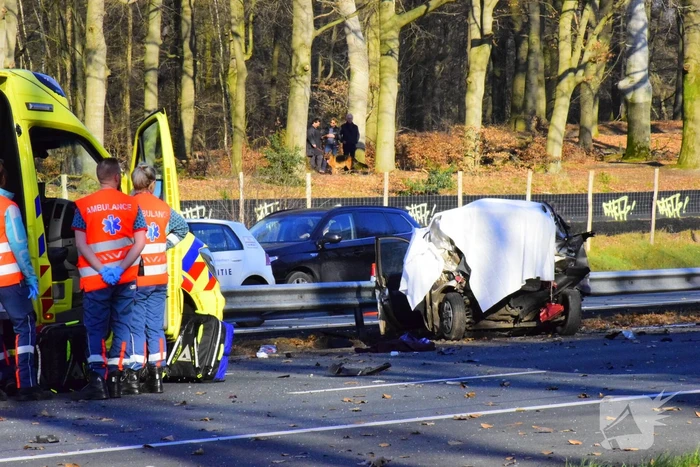 Zeer ernstig ongeval op snelweg