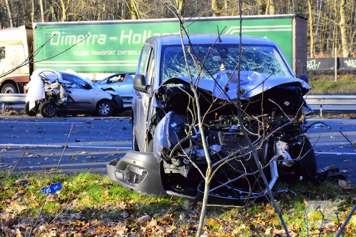 Zeer ernstig ongeval op snelweg