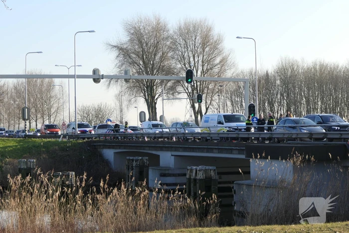 Een gewonde bij verkeersongeval