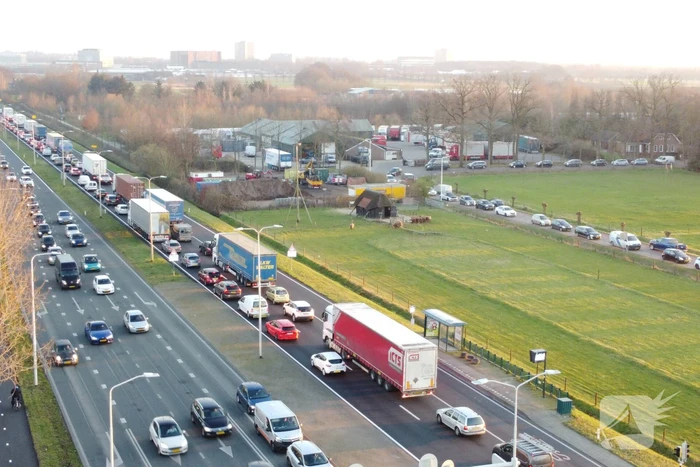 Enorme verkeerschaos vanwege ongeval