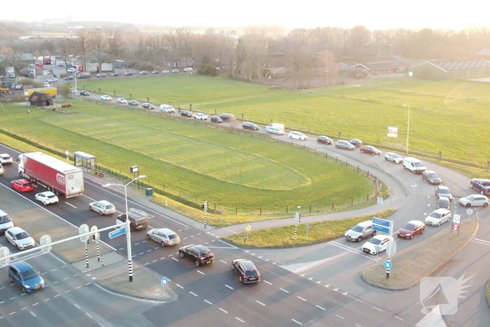 Enorme verkeerschaos vanwege ongeval