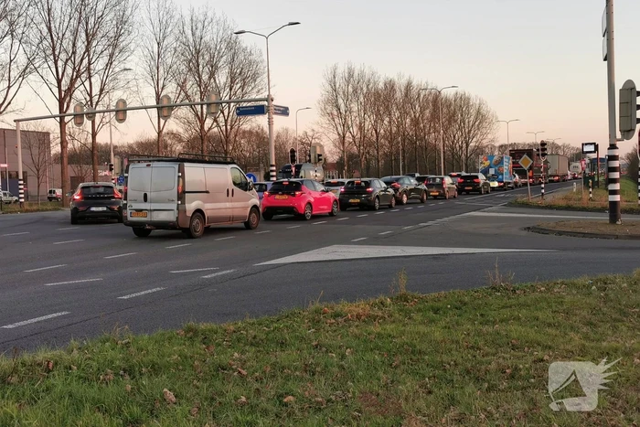 Enorme verkeerschaos vanwege ongeval