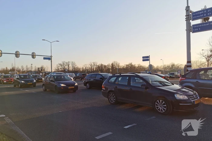 Enorme verkeerschaos vanwege ongeval