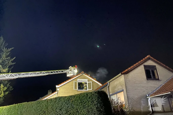 Uitslaande brand in woning