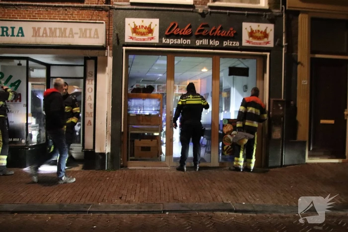 Onderzoek naar vreemde lucht in eetgelegenheid