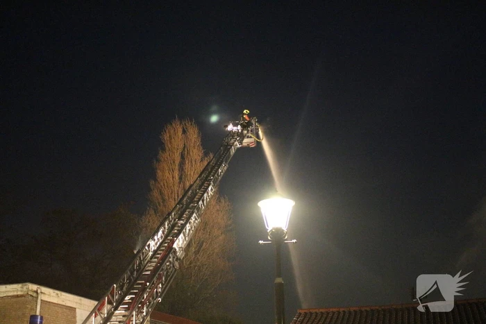Zeer grote brand leegstaand fabrieksgebouw
