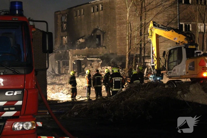 Zeer grote brand leegstaand fabrieksgebouw