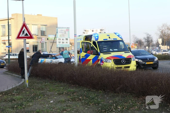 Fietsster raakt gewond bij aanrijding