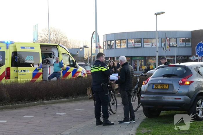 Fietsster raakt gewond bij aanrijding
