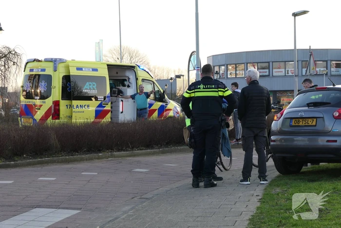 Fietsster raakt gewond bij aanrijding