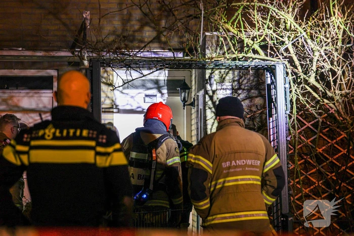 Explosie veroorzaakt brand