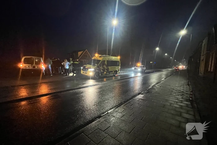 Fietser gewond bij botsing met scooterrijder