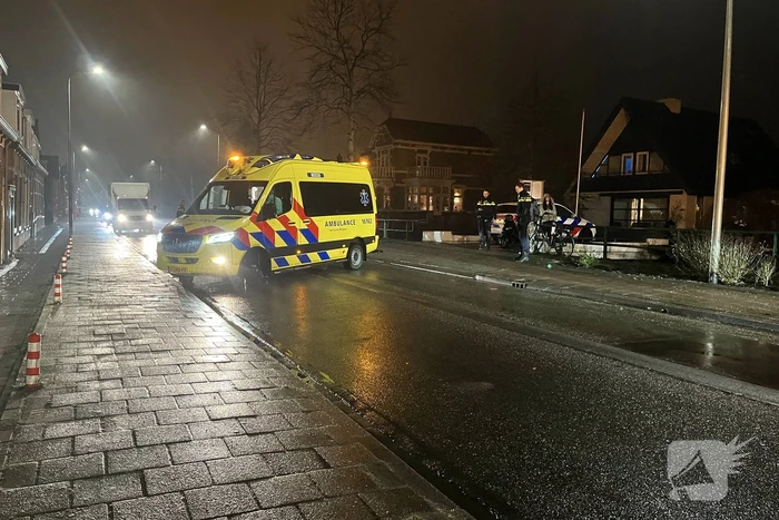 Fietser gewond bij botsing met scooterrijder