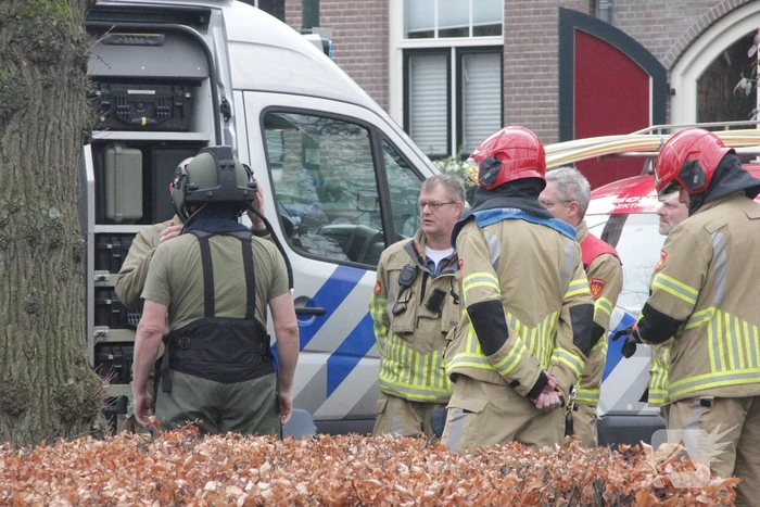 Explosieven Opruimingsdienst doet onderzoek naar mogelijke explosief