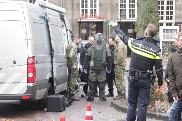 Explosieven Opruimingsdienst doet onderzoek naar mogelijke explosief