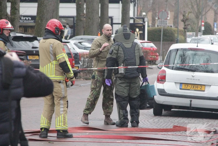 Explosieven Opruimingsdienst doet onderzoek naar mogelijke explosief