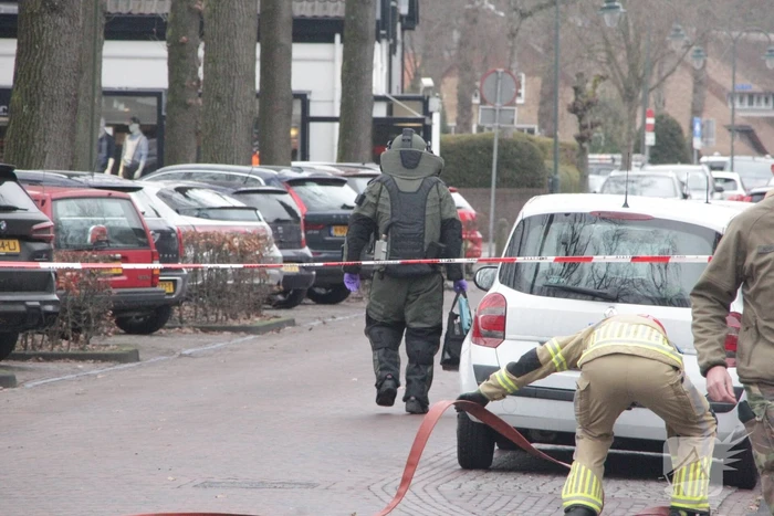 Explosieven Opruimingsdienst doet onderzoek naar mogelijke explosief