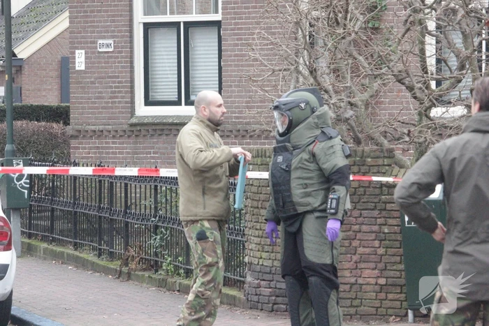 Explosieven Opruimingsdienst doet onderzoek naar mogelijke explosief