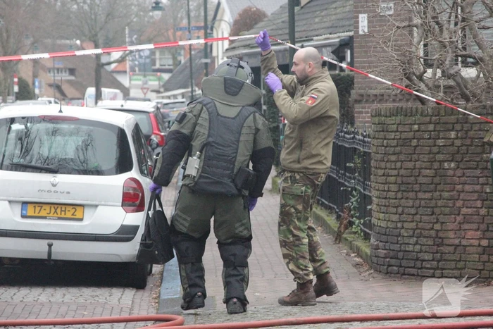 Explosieven Opruimingsdienst doet onderzoek naar mogelijke explosief
