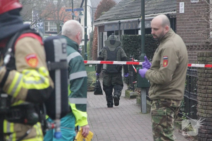 Explosieven Opruimingsdienst doet onderzoek naar mogelijke explosief
