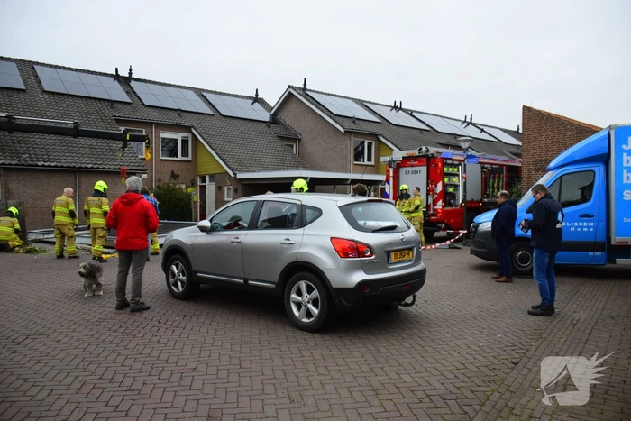 Albert Heijn bezorgdienst laat carport instorten
