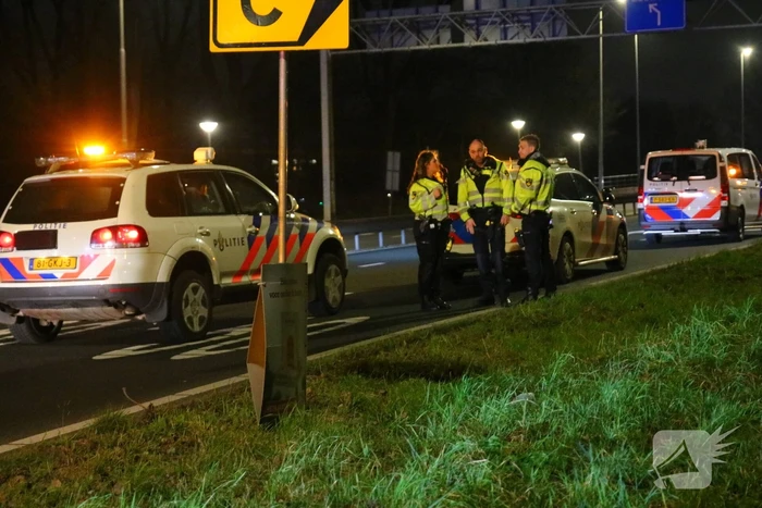 Vier voertuigen betrokken bij kop-staart aanrijding