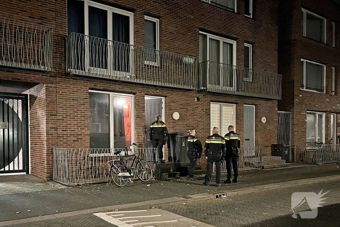 Straat afgezet na woningoverval