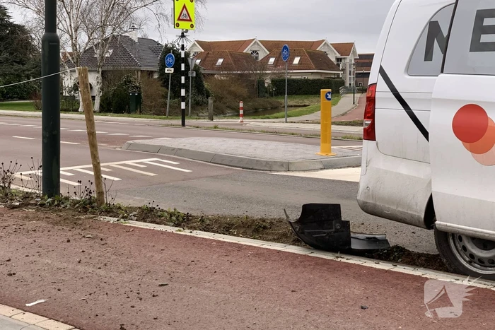 Veel schade bij eenzijdig ongeval