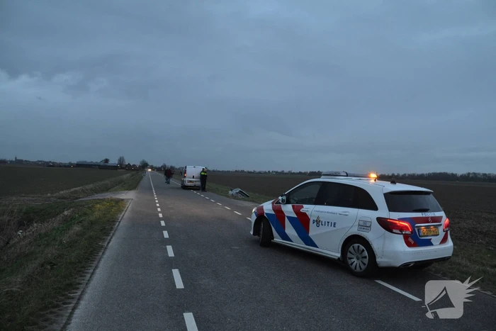 Automobilist belandt in greppel