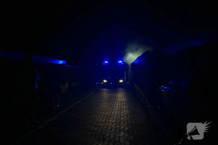 Brand in garageboxen